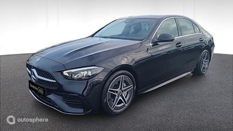 Noir Utilisé 2022 Mercedes C220 AMG line Berline | 42 790 € (Prix assez cher) - Image 1/4