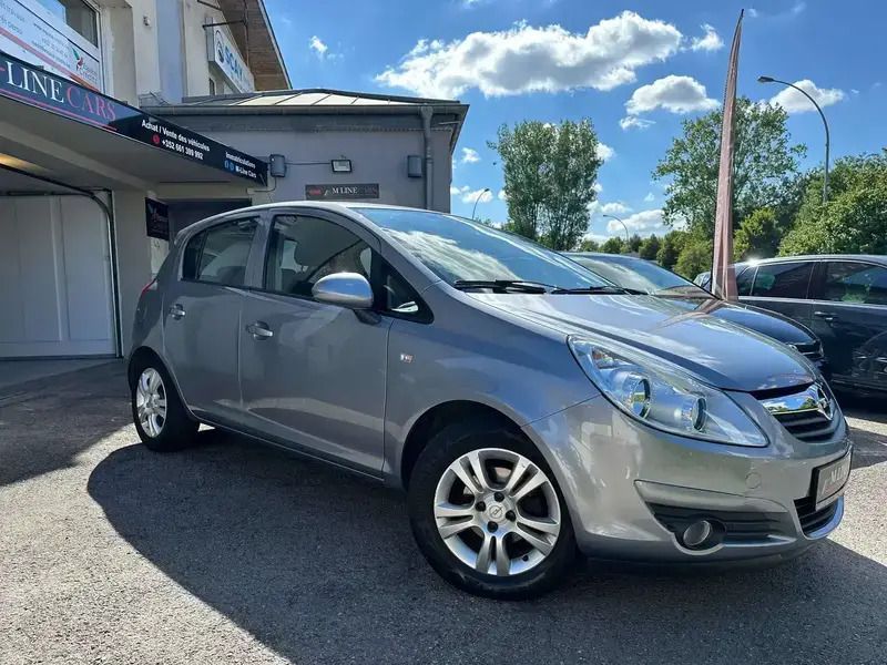 Gris Utilisé 2009 Opel Corsa Citadine | 4 990 € (Prix juste) - Image 1/4