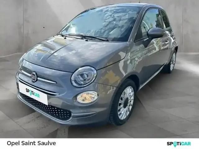 Gris Utilisé 2020 Fiat 500 Lounge Berline | 11 990 € (Prix juste) - Image 1/4