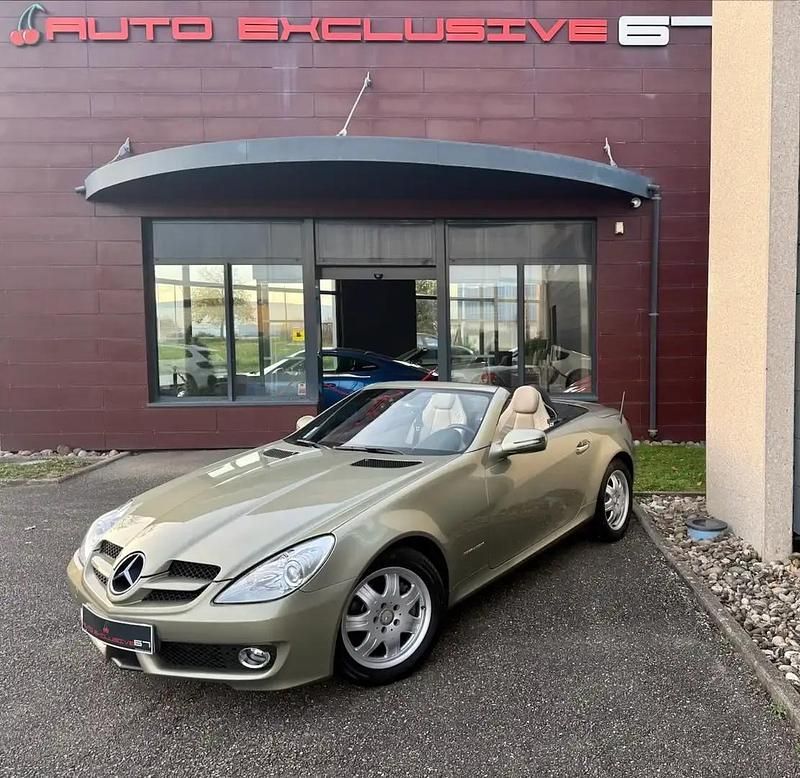 Vert Occasion 2010 Mercedes SLK200 Cabriolet | 12 990 € - Image 1/4