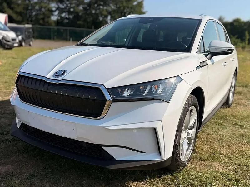 Blanc Utilisé 2021 Skoda Enyaq iV SUV | 28 200 € (Super prix) - Image 1/4