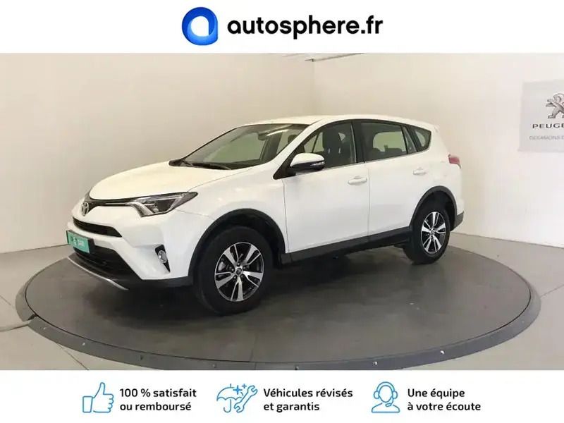 Blanc Utilisé 2016 Toyota RAV4 SUV | 18 480 € - Image 1/4
