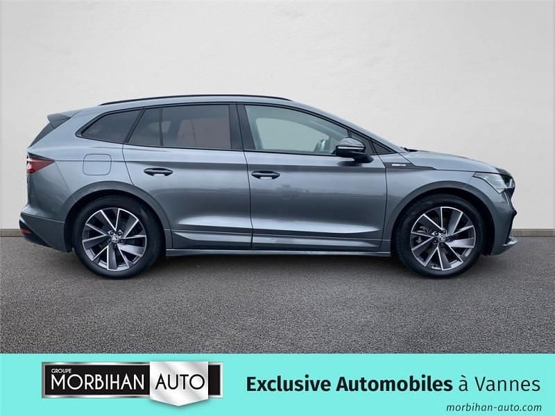Occasion Skoda Enyaq iV SportLine 132 kW (180 ch) 2023 Gris SUV