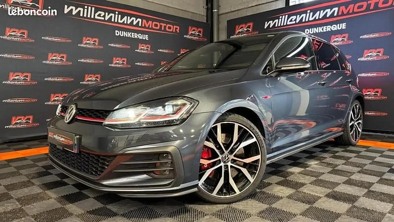 Gris Utilisé 2019 VW Golf VII GTI Berline | 27 990 € (Prix juste) - Image 1/4