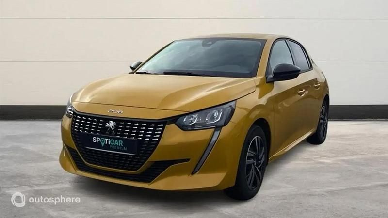 Jaune Occasion 2023 Peugeot 208 Allure Citadine | 17 299 € (Prix juste) - Image 1/4