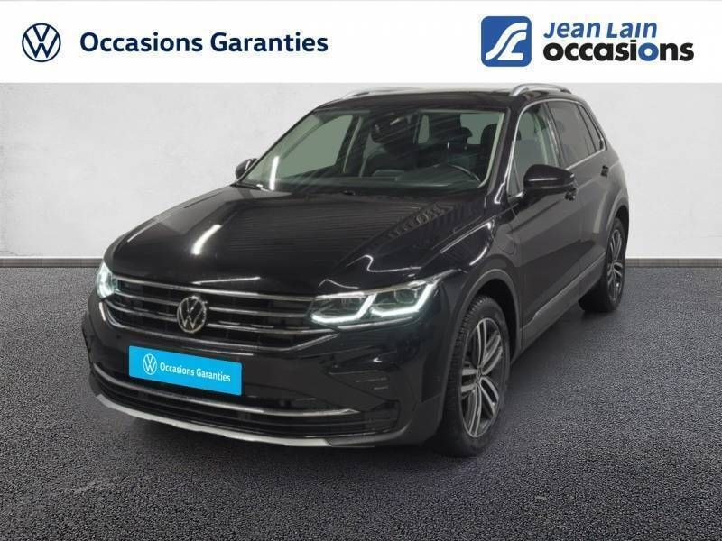 Noir Utilisé 2021 VW Tiguan Exclusive SUV | 31 590 € (Prix juste) - Image 1/3