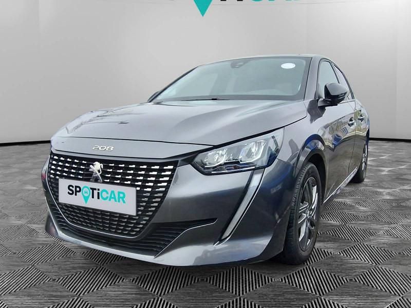 Gris Utilisé 2022 Peugeot 208 S Citadine | 14 490 € (Prix juste) - Image 1/4