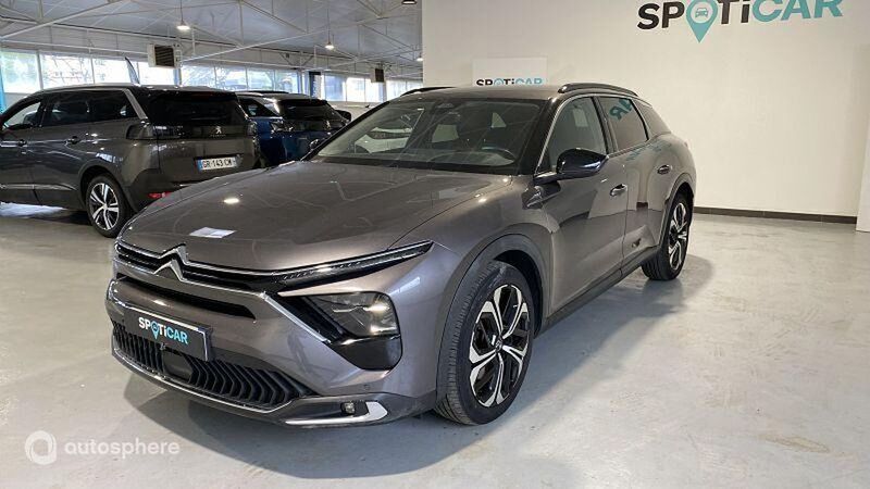 Gris Utilisé 2022 Citroën C5 X PureTech SUV | 22 499 € - Image 1/4