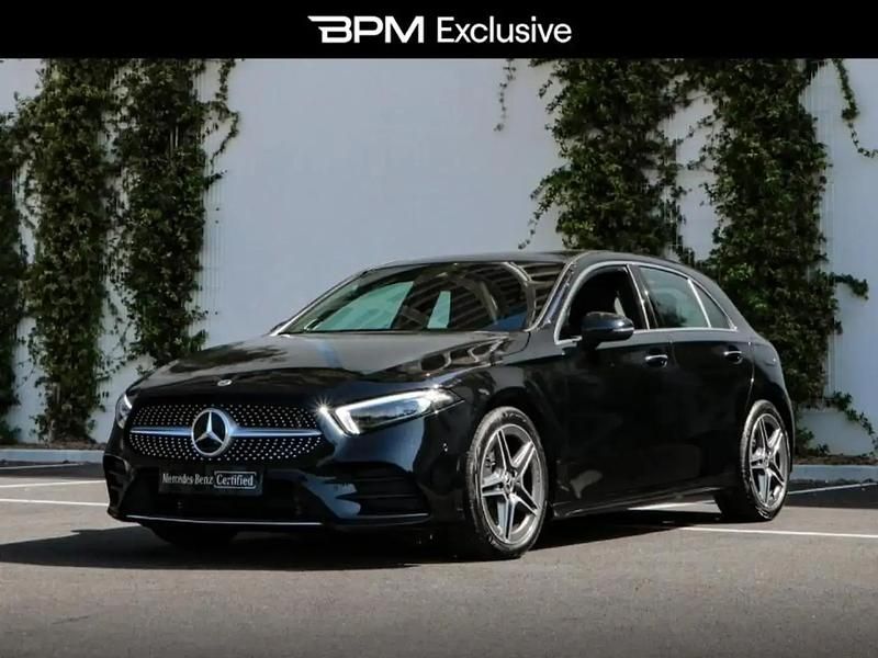 Noir Utilisé 2022 Mercedes A220 AMG line Berline | 36 750 € (Prix juste) - Image 1/4
