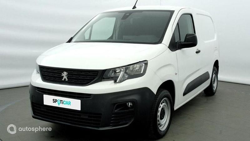 Blanc Utilisé 2022 Peugeot Partner S Monospace | 18 339 € (Prix cher) - Image 1/4