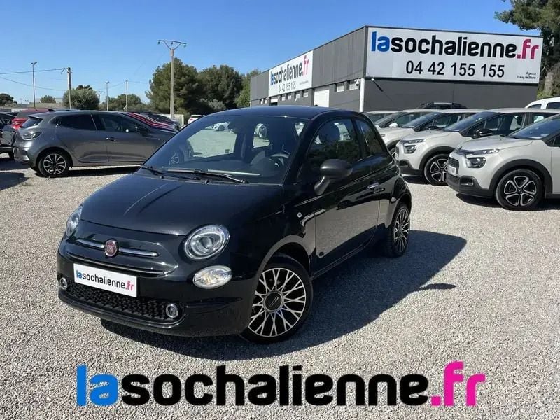 Noir Utilisé 2024 Fiat 500 S Citadine | 13 490 € (Prix juste) - Image 1/4