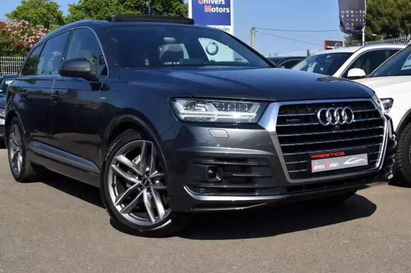 Gris Utilisé 2017 Audi SQ7 S-Line SUV | 37 900 € - Image 1/4