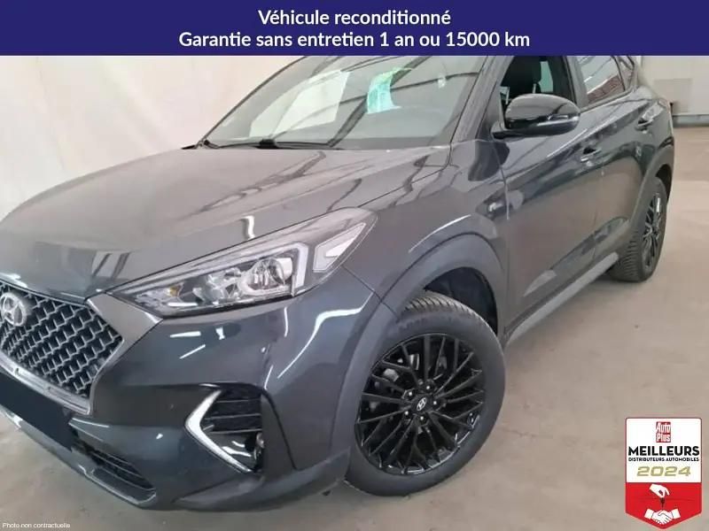Blanc Utilisé 2020 Hyundai Tucson Edition SUV | 21 900 € (Prix juste) - Image 1/4