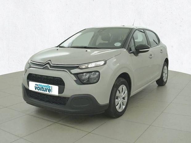 Beige Utilisé 2021 Citroën C3 Live Citadine | 9 490 € (Bon prix) - Image 1/4