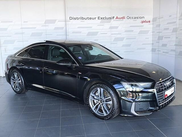 Noir mythe métallisé Utilisé 2023 Audi A6 S-Line Berline | 47 490 € (Super prix) - Image 1/4