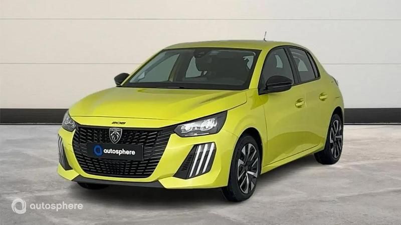 Jaune Occasion 2024 Peugeot 208 Active Citadine | 15 999 € (Prix juste) - Image 1/4