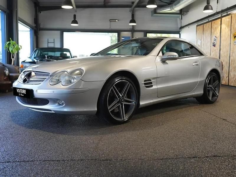 Gris Occasion 2002 Mercedes SL500 Cabriolet | 19 990 € - Image 1/4