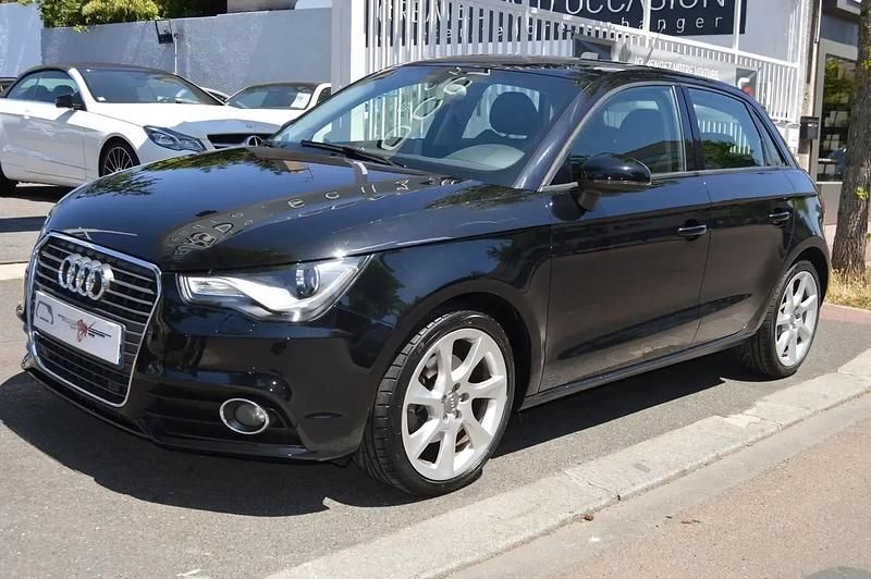 Noir Utilisé 2012 Audi A1 Ambition Citadine | 14 890 € (Prix juste) - Image 1/4