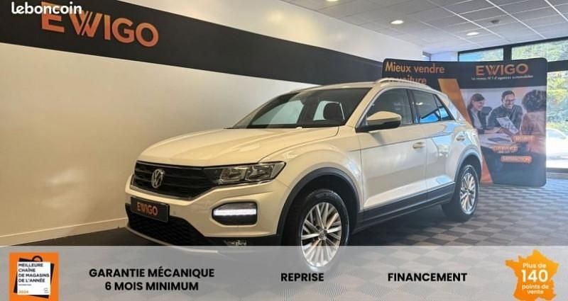 Blanc Utilisé 2019 VW T-Roc LOUNGE SUV | 14 990 € (Prix juste) - Image 1/4