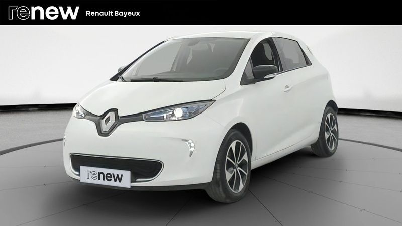 Blanc Utilisé 2019 Renault Zoe Intens Citadine | 9 990 € (Prix juste) - Image 1/4