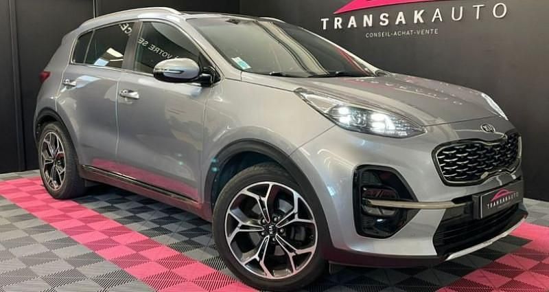 Gris Utilisé 2020 Kia Sportage GT-Line SUV | 16 990 € (Super prix) - Image 1/4