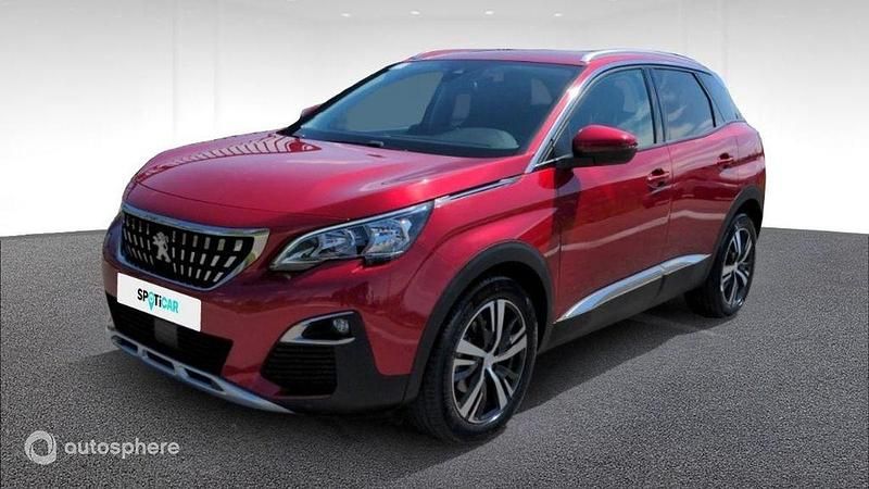 Rouge Utilisé 2018 Peugeot 3008 Allure SUV | 15 872 € (Bon prix) - Image 1/4