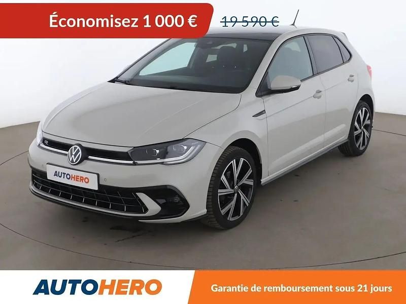 Gris Utilisé 2022 VW Polo R-line Citadine | 18 590 € (Prix juste) - Image 1/2