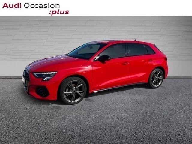 Rouge tango métallisé Utilisé 2022 Audi A3 S-Line | 29 900 € (Prix juste) - Image 1/4