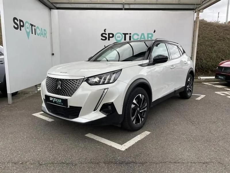 Blanc Utilisé 2020 Peugeot e-2008 GT-line SUV | 18 290 € (Prix assez cher) - Image 1/4