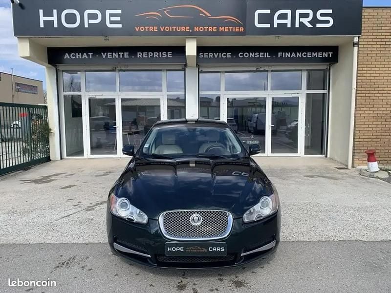 Occasion Jaguar XF 390 ch (286 kW) 2009 Vert Berline