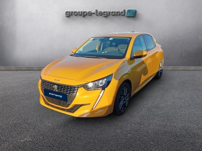 Jaune Utilisé 2021 Peugeot 208 Style Citadine | 10 990 € (Prix juste) - Image 1/3