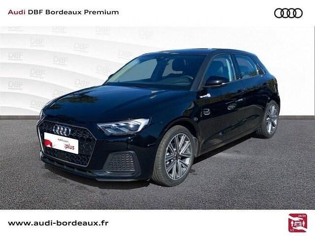 Noir mythe métallisé Utilisé 2024 Audi A1 Sportback Advanced Plus Citadine | 26 990 € (Prix assez cher) - Image 1/4