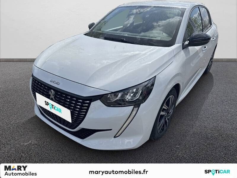 Blanc Utilisé 2023 Peugeot 208 Allure Citadine | 16 790 € (Prix assez cher) - Image 1/4