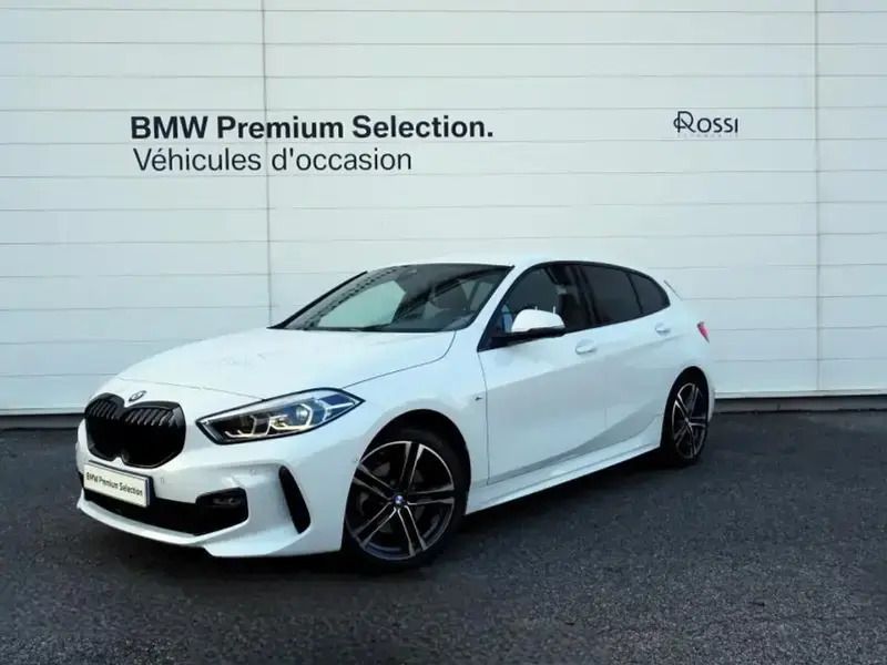 Blanc Utilisé 2023 BMW 118 M Sport Citadine | 28 950 € (Bon prix) - Image 1/4