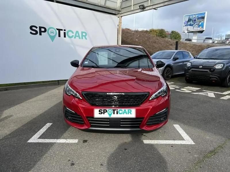 Rouge Utilisé 2021 Peugeot 308 GT Berline | 17 990 € (Prix juste) - Image 1/2