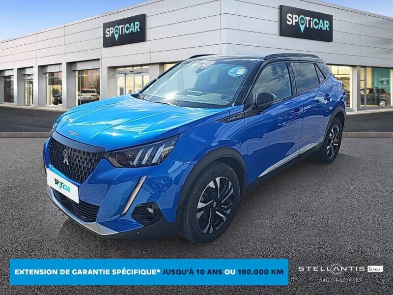Bleu Utilisé 2020 Peugeot 2008 GT-line SUV | 16 690 € (Prix assez cher) - Image 1/4