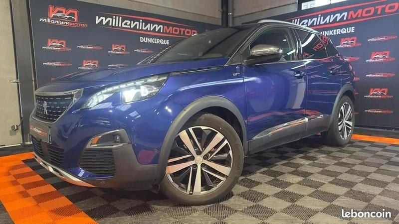 Bleu Utilisé 2017 Peugeot 3008 GTi Monospace | 16 490 € (Prix juste) - Image 1/4