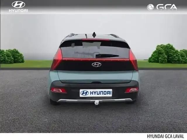 Occasion Hyundai Bayon 2021 Mangrove green métal/toit/rétros black SUV