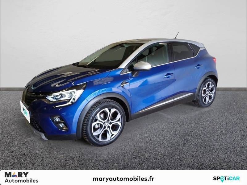 Bleu Utilisé 2022 Renault Captur Intens SUV | 21 490 € (Prix juste) - Image 1/3