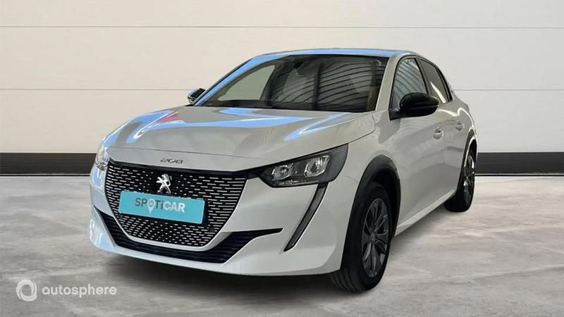 Blanc Utilisé 2023 Peugeot e-208 Style Citadine | 18 999 € (Prix juste) - Image 1/4