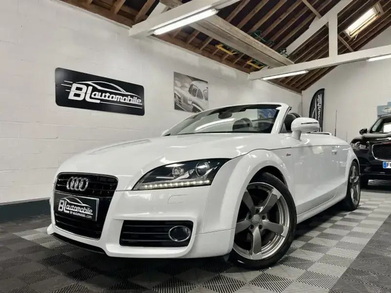 Blanc Utilisé 2012 Audi TT S-Line Cabriolet | 18 900 € - Image 1/4