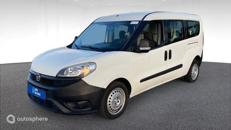 Blanc Utilisé 2017 Fiat Doblò Monospace | 11 300 € (Prix juste) - Image 1/4