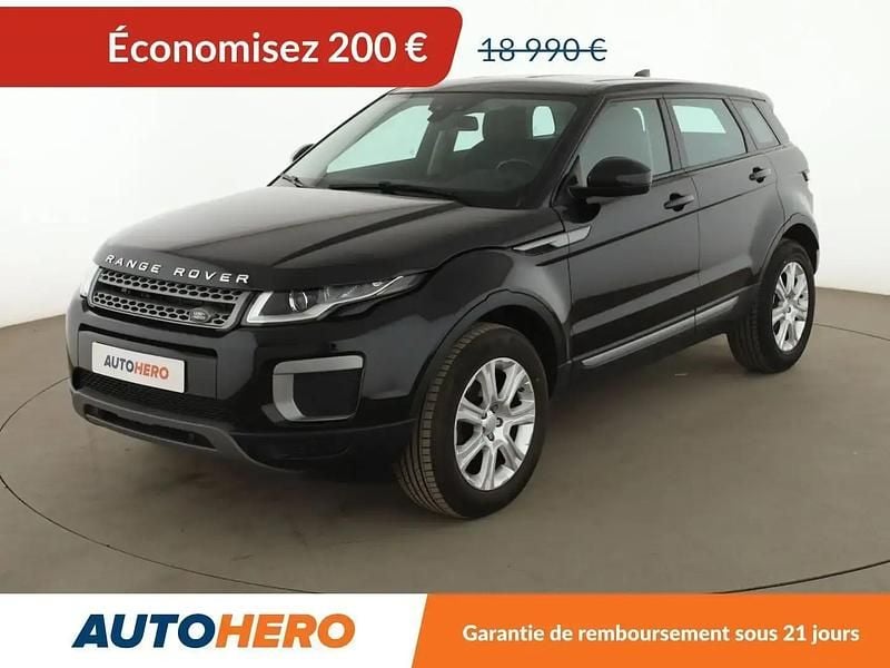 Noir Occasion 2017 Land Rover Range Rover evoque Pure SUV | 18 790 € (Bon prix) - Image 1/2