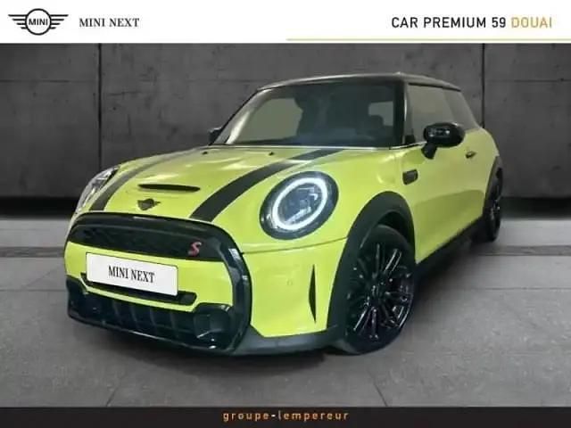 Zesty yellow metallise Occasion 2022 Mini Cooper S Premium Plus Citadine | 24 490 € (Bon prix) - Image 1/4