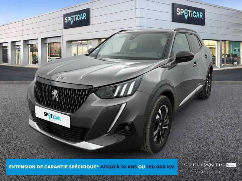 Gris Utilisé 2021 Peugeot 2008 GT-line SUV | 17 290 € (Prix assez cher) - Image 1/3