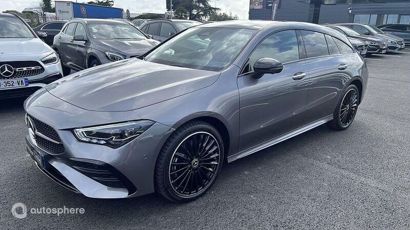 Gris Utilisé 2025 Mercedes CLA250e Shooting Brake AMG line Break | 52 999 € (Prix juste) - Image 1/4