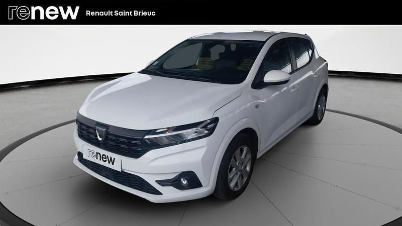 Blanc Utilisé 2022 Dacia Sandero Comfort Citadine | 11 500 € (Super prix) - Image 1/4