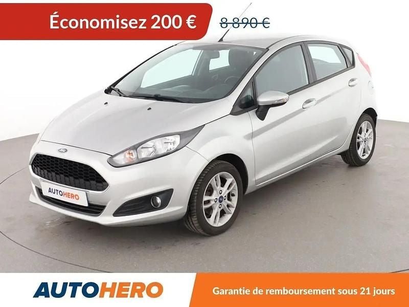 Gris Utilisé 2017 Ford Fiesta Citadine | 8 690 € (Super prix) - Image 1/2