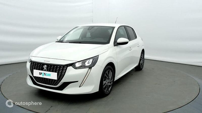 Blanc Utilisé 2021 Peugeot 208 Style Citadine | 12 015 € (Prix juste) - Image 1/4