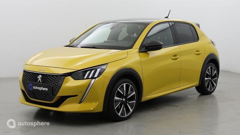 Jaune Utilisé 2020 Peugeot 208 GT-line Citadine | 14 799 € (Prix juste) - Image 1/4